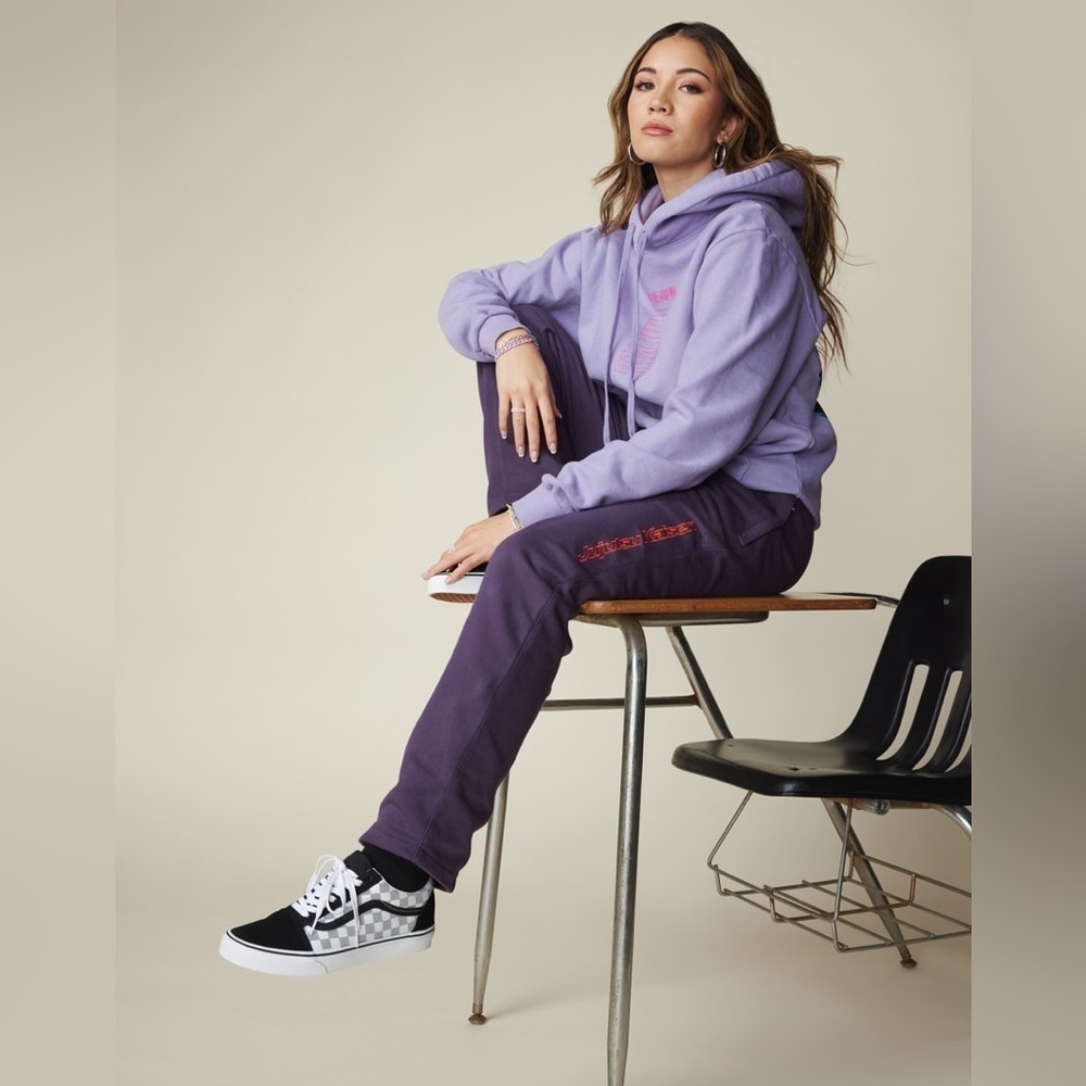 100 Thieves Jujutsu Kaisen purple sweat pants in Extra Large (NEW)